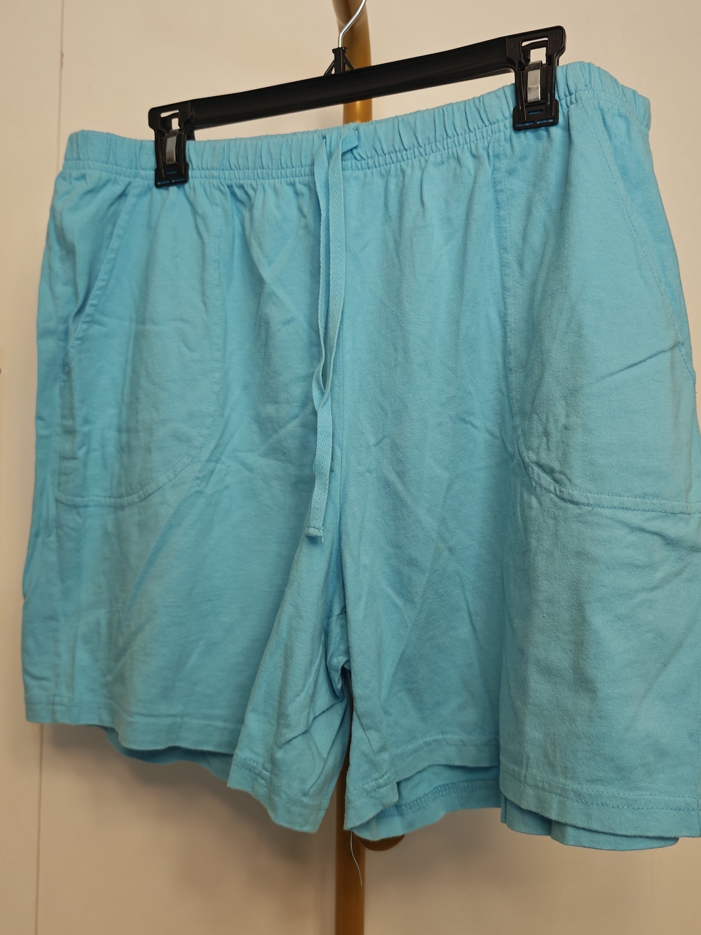 White Stag Light Aqua Athletic Drawstring Shorts